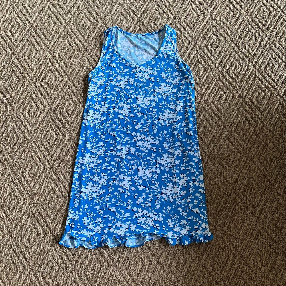 HP! 🎉💕 Draper James Ruffle Hem Sleeveless Dress - Picture 3 of 6